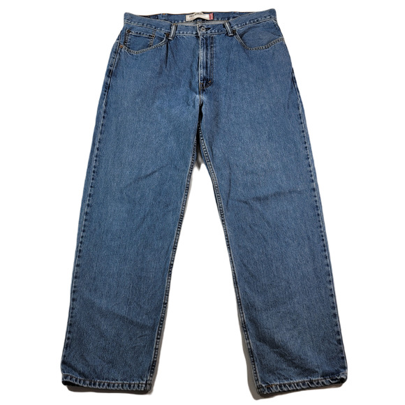 Levi's Other - Levis 505 Jeans Mens 36x29 Blue Light‎ Wash American Denim Straight Work